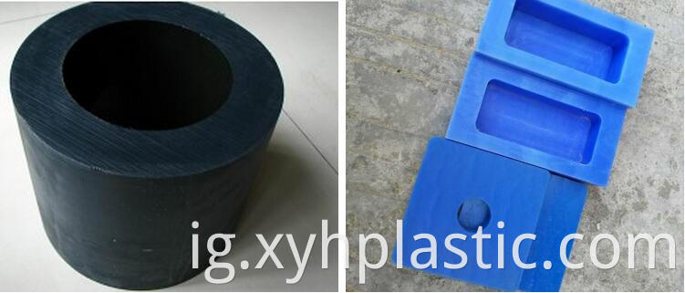 Blue Mc Cast Nylon Round Bar